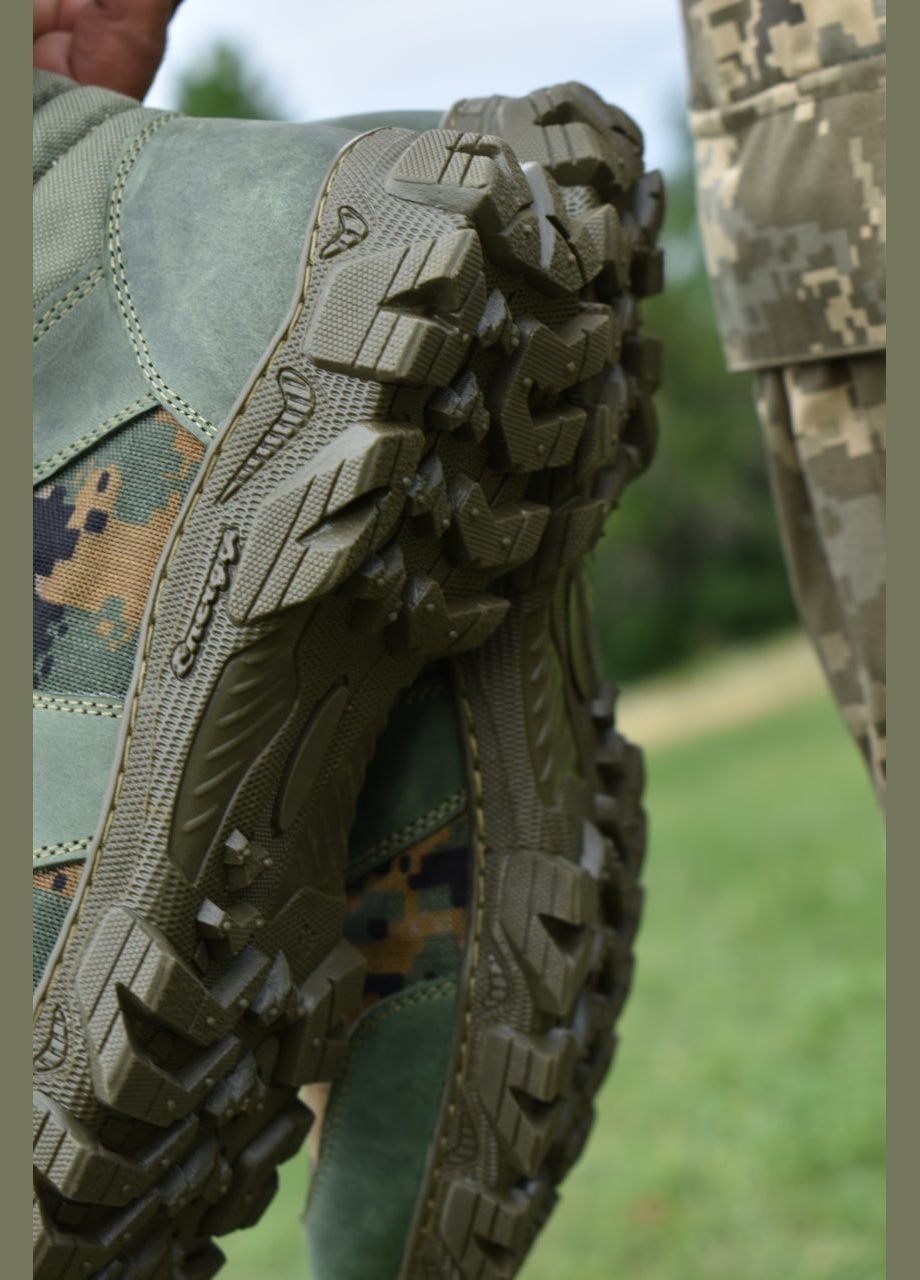 Військові Жіночі Тактичні Берці Зимові. 36-48р Олива+Піксель. Натуральна шкіра! MSZF-2121 No Brand (301148050)