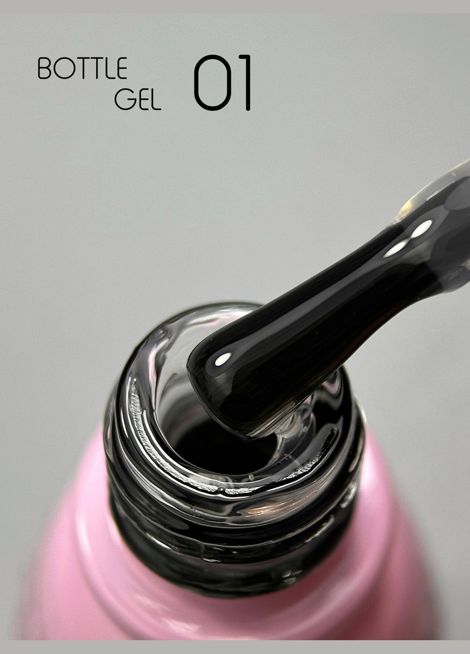 Гель для укрепления ногтей Bottle Gel №01, 5 мл Toki Toki (304772471)