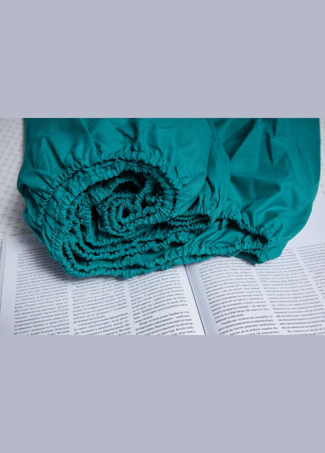 Простынь на резинке Бязь Gold Люкс 120х200х20 см (MS-850000288) Moon&Star Green Deep (295439098)