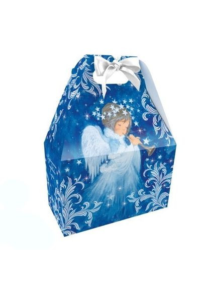 Подарункова коробка Новорічна коробка Казкова пісня набір 10 шт (5-0141) Кукумбер (303933783)