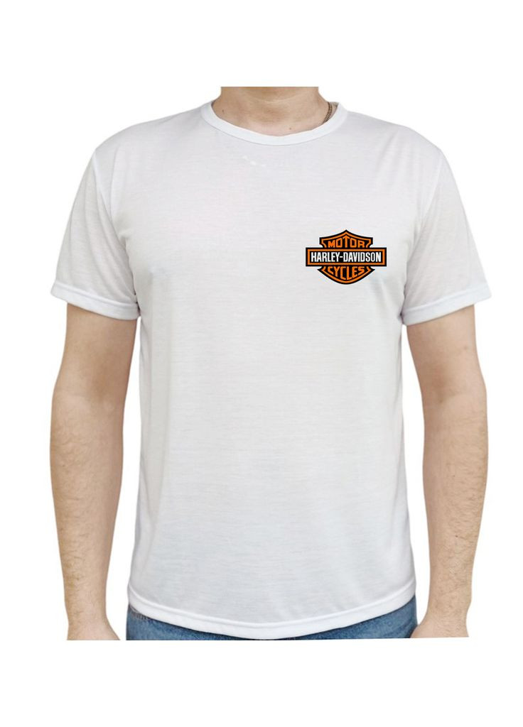 Белая футболка белая харли дэвидсон harley-davidson No Brand