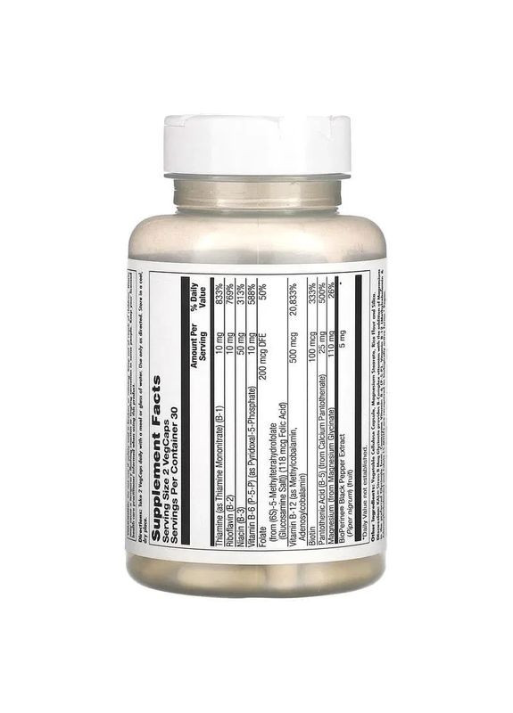 Магний глицинат против стресса, Stress B Mag Glycinate,, 60 капсул KAL (361119335)