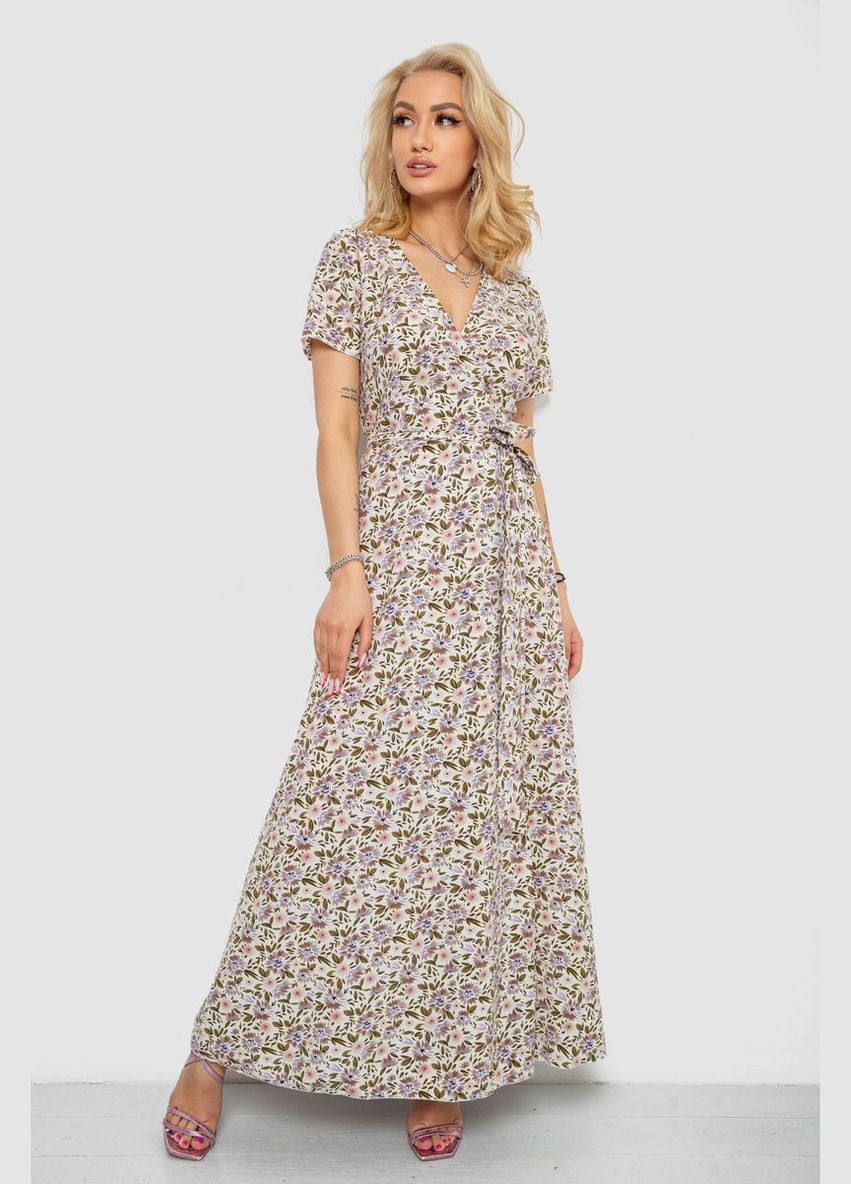 Комбінована кежуал сарафан з квітковим принтом Ager