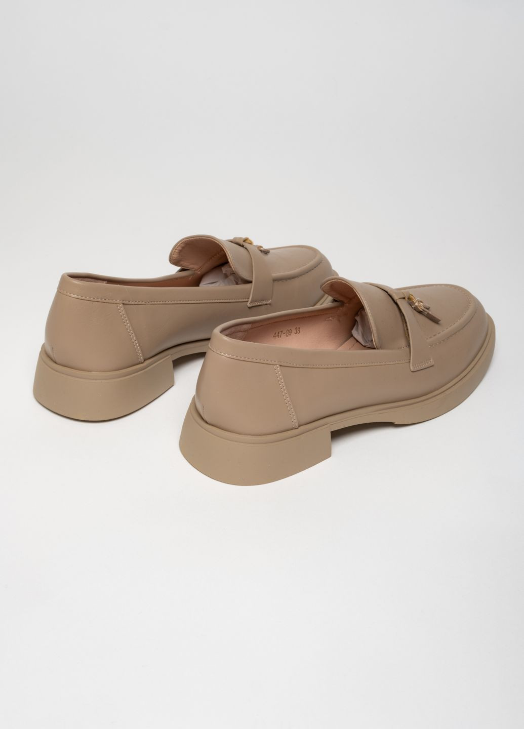 Power Мокасины женские 447-89 пудровые 345491 пудровый з, — демисезон (322112128)