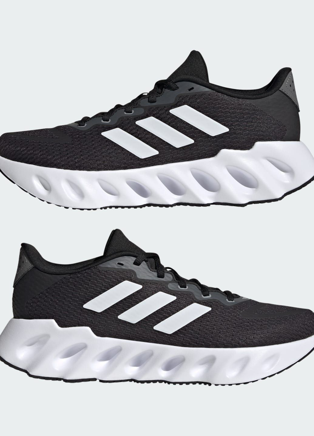 Чорні всесезон бігові кросівки switch run adidas