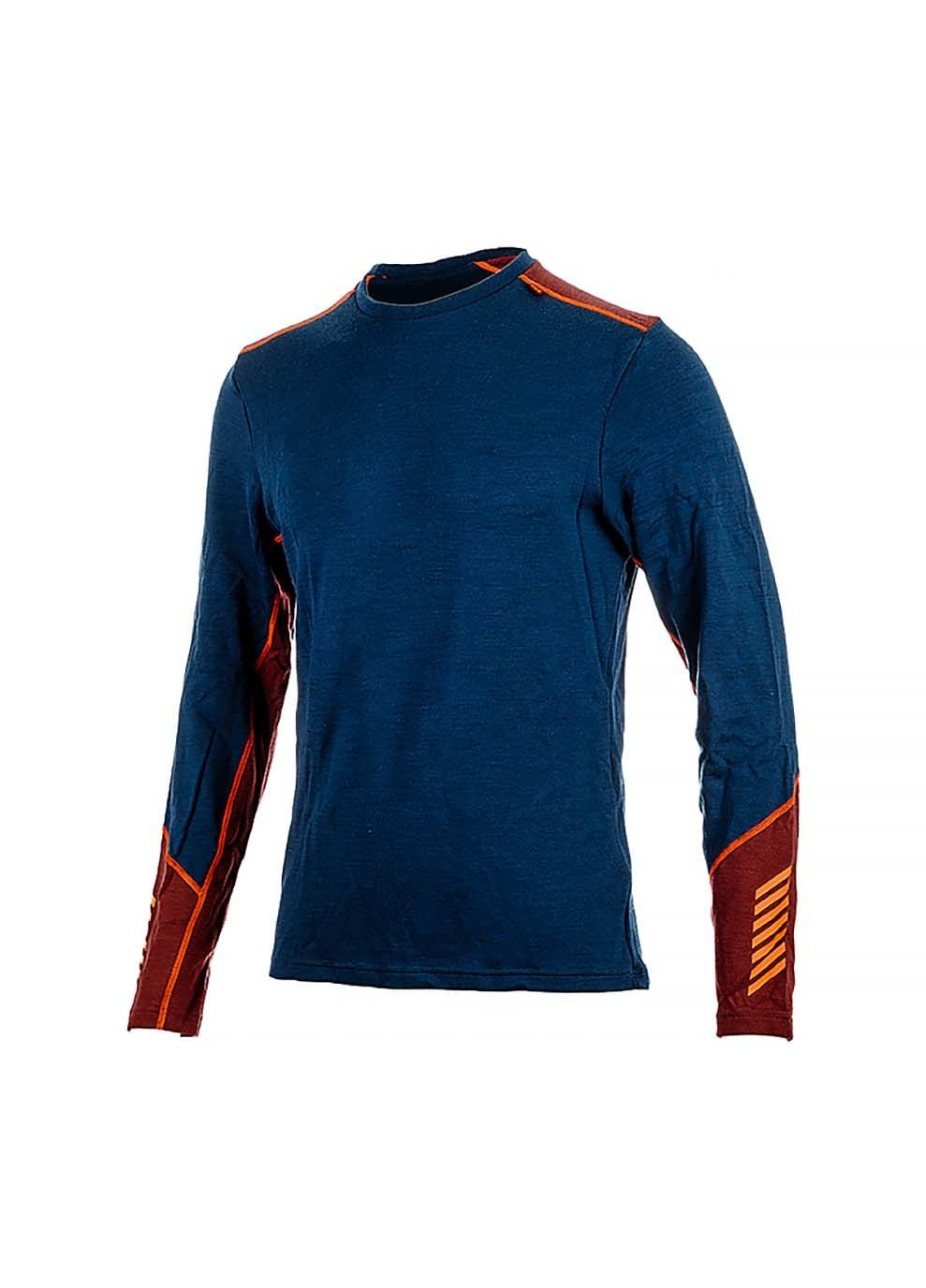 Чоловіча Термокофта LIFA MERINO MIDWEIGHT CREW Синій Helly Hansen (367598896)