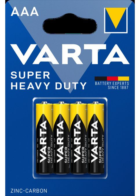 Батарейка Super Heavy Duty ААA/R03 (4шт) Varta (370256739)