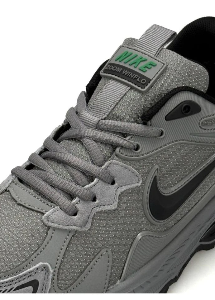 Темно-сірі кросівки pale grey black No Brand Zoom Winflo GTX
