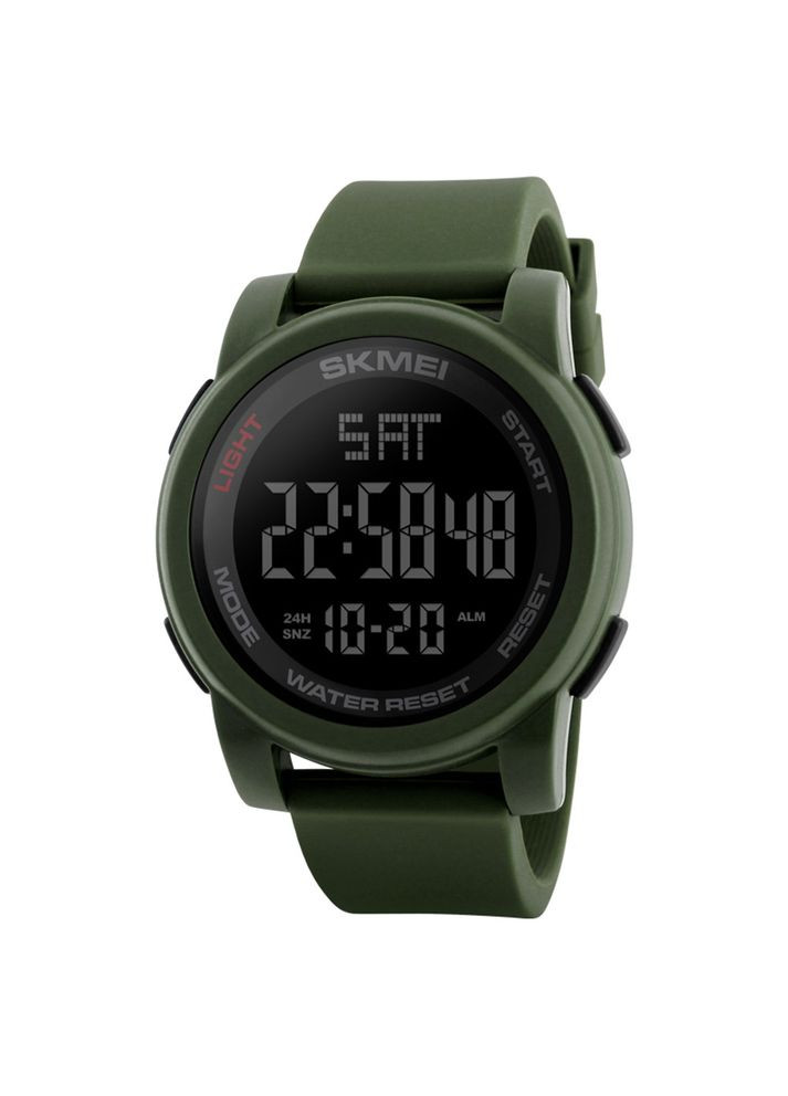 Годинник 1257AG Military для чоловіків спортивний електронний водонепроникний з будильником і секундоміром ProDobro (367265221)