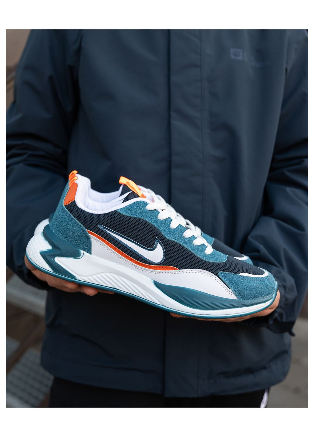 Комбіновані Осінні кросівки чоловічі multi No Brand Racer