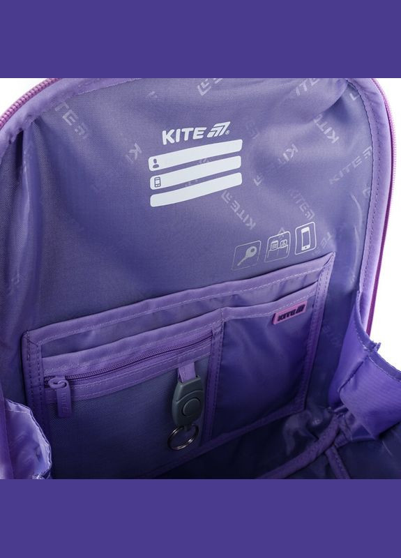 Школьный каркасный рюкзак Education 555 Feel Good Фиолетовый 14л (K25-555S-8) Kite (335406255)
