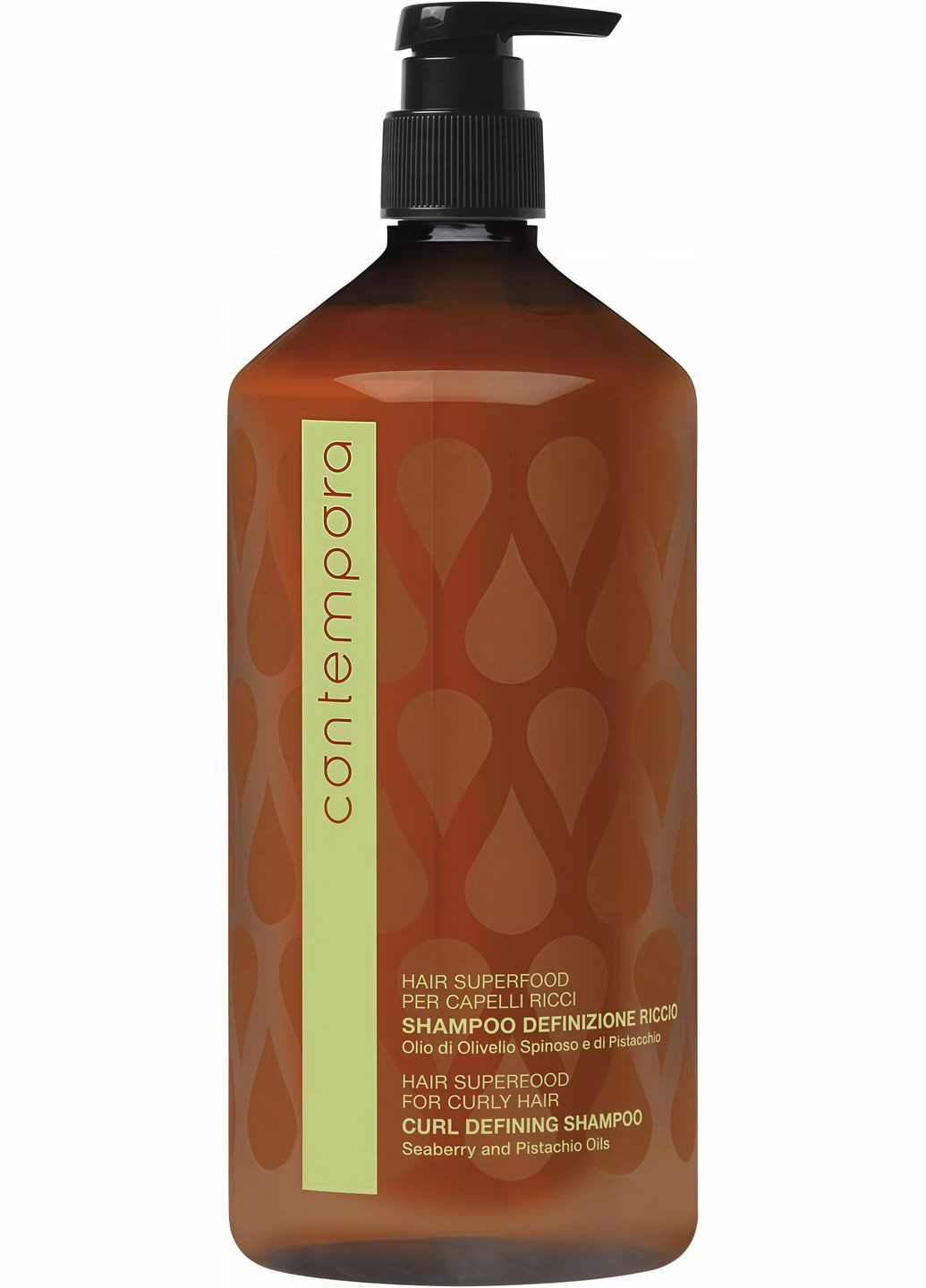 Шампунь-дефайнер для виткого волосся з оліями обліпихи і фісташки Contempora Curl Defining Shampoo 1000 мл Barex (341264460)