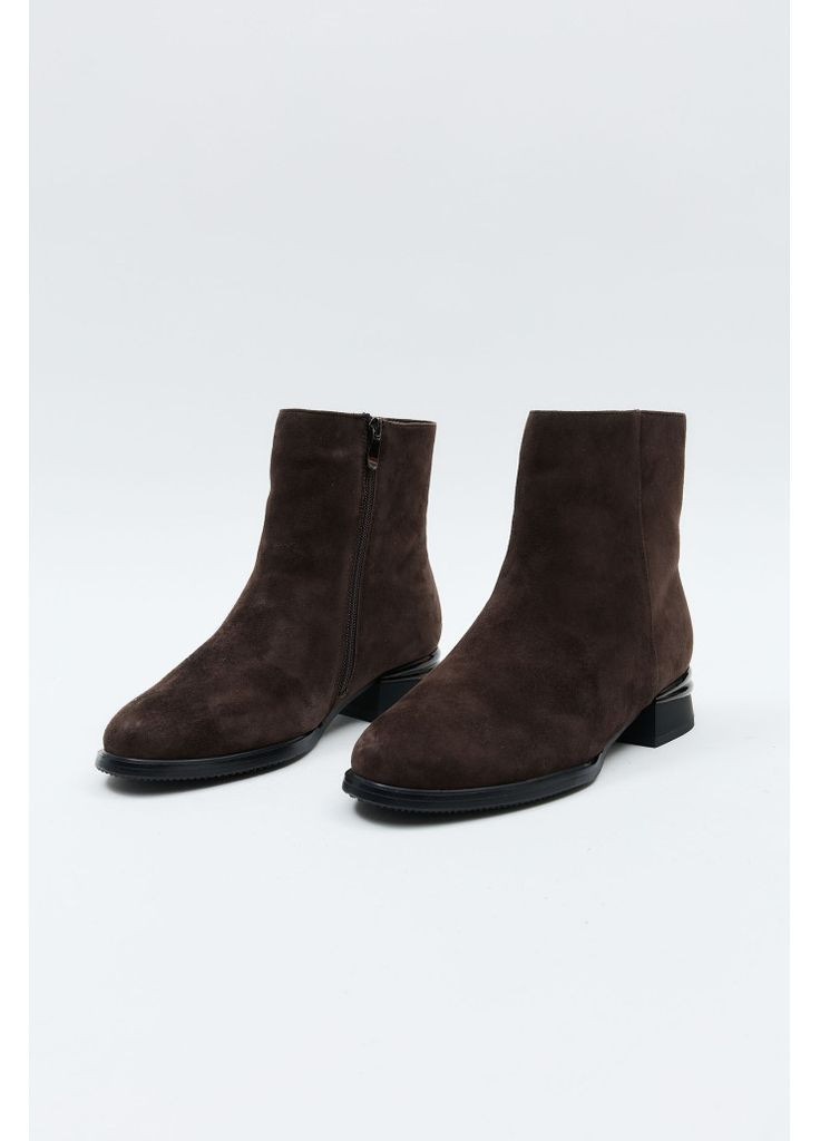 Зимние ботинки 204219 ALLSY из натуральной замши