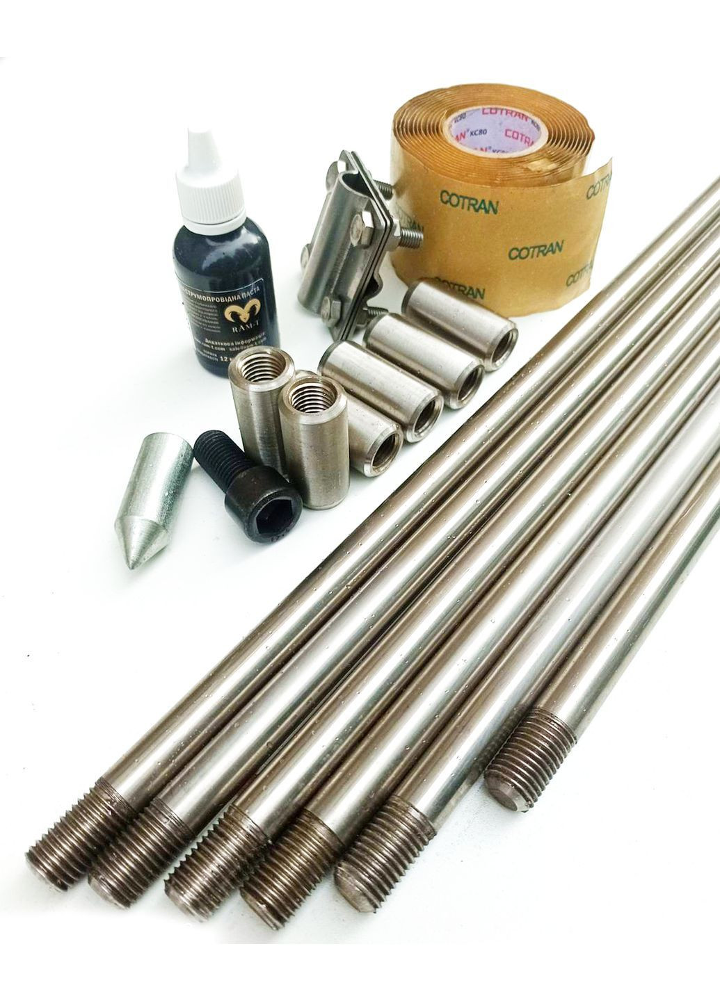 Комплект заземлення з нержавіючої сталі R9m No Brand (367736062)