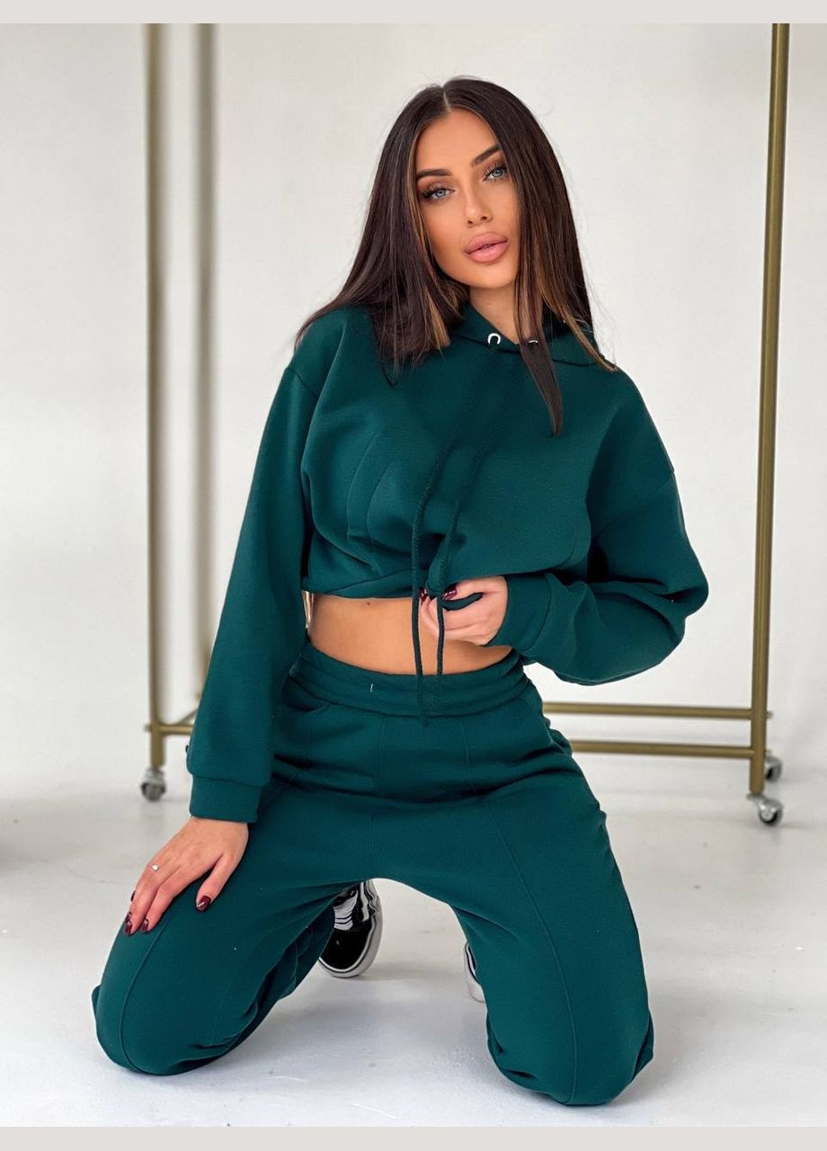 Костюм (вкорочене худі+джогери) Fashion (320748171)