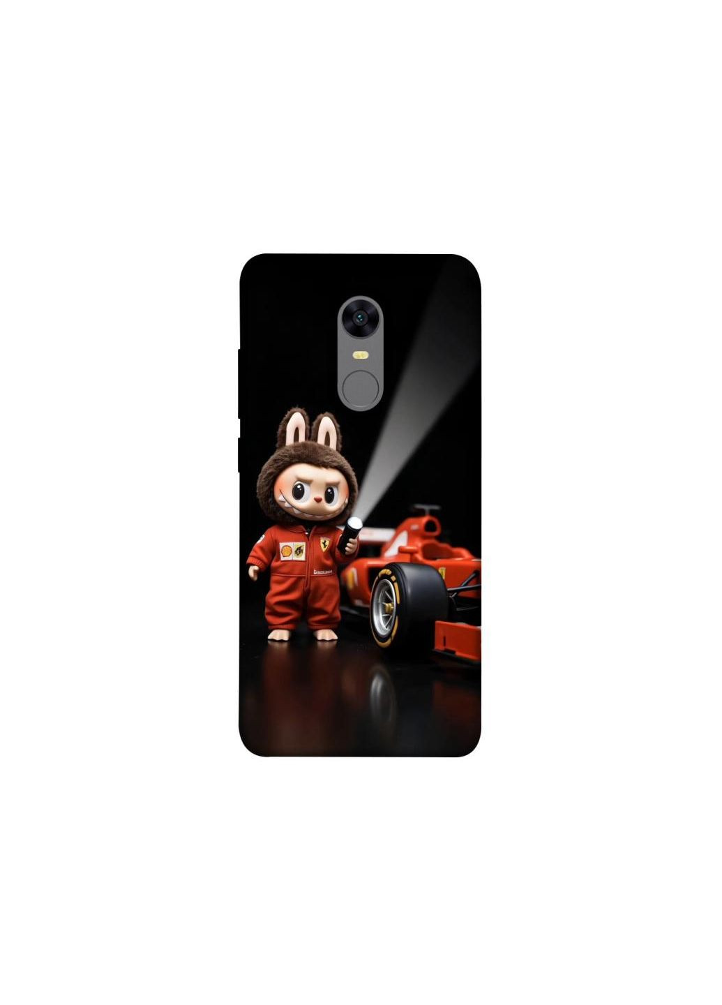 Чехол на Xiaomi Redmi 5 Plus / Redmi Note 5 (Single Camera) F-1 Labubu Frontalka (354665559)