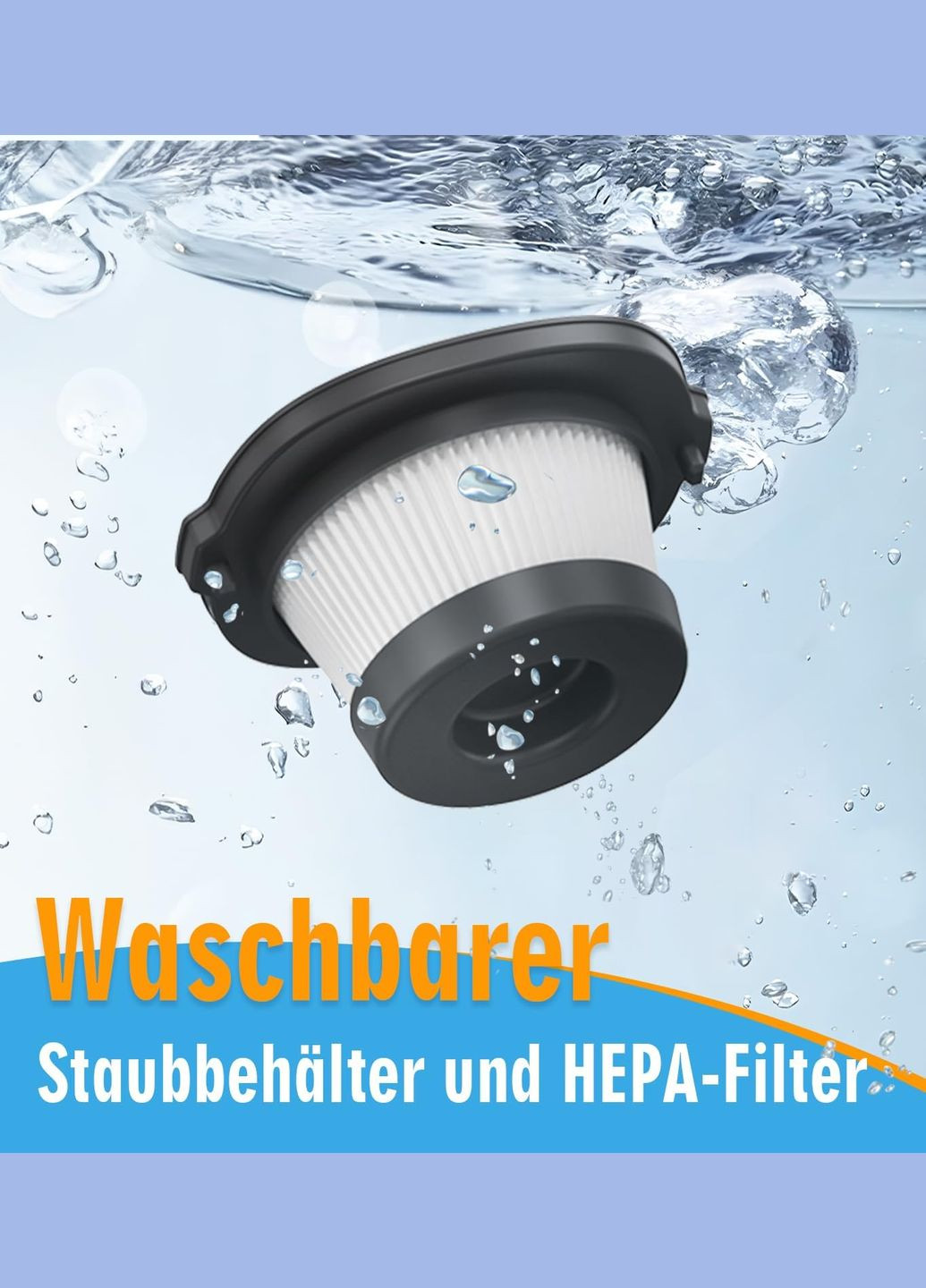 Ручний пилосос Milunho GV08, бездротовий пилосос 9500PA, портативний з потужним всмоктуванням Unbranded (317195332)