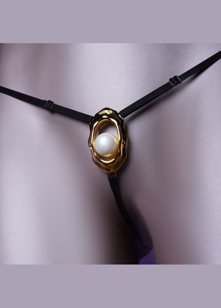 Стринги c жемчужиной стимулирующей клитор Moist Eyes G-string, UPKO (332053172)