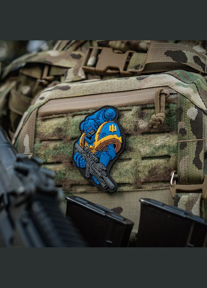 Нашивка Штурмовик Yellow/Blue M-TAC (315047419)