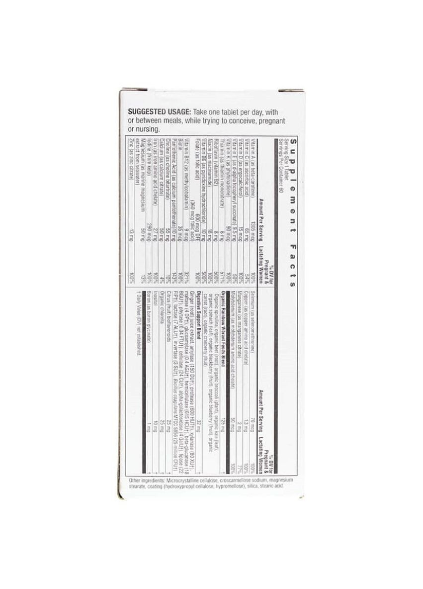 Мультивітаміни Для Вагітних і Годуючих Жінок, Prenatal One,, 60 таблеток Rainbow Light (326055520)