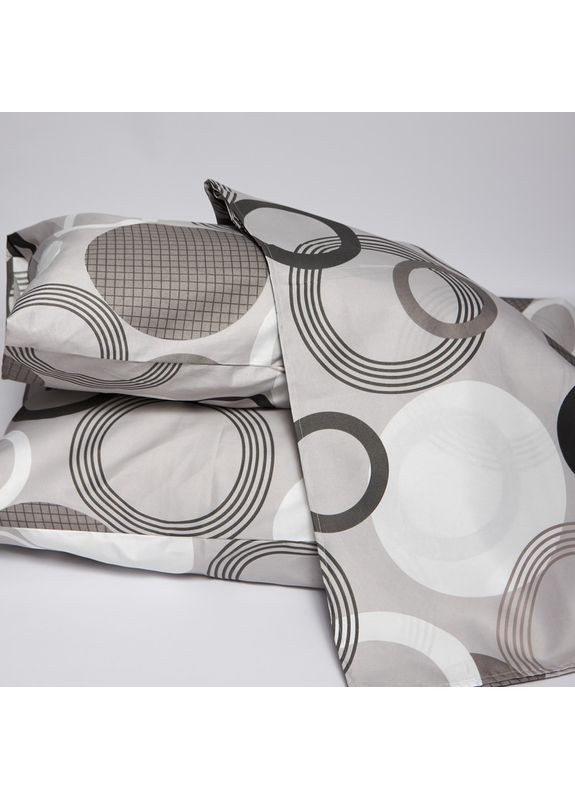 Постільний набір (простирадло 200х220 + 2 наволочки 50х70) Мікросатин Premium (MS-880000595) Moon&Star Orbit Elegance (359376230)