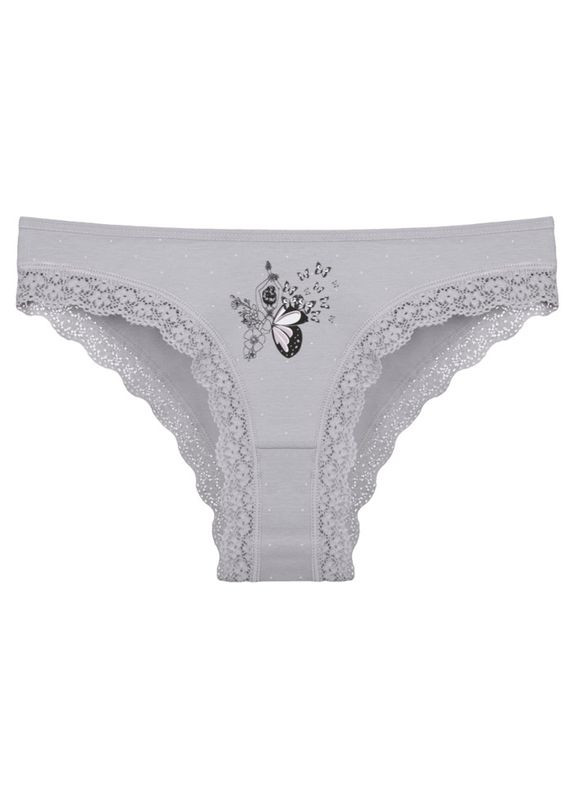 Ажурные трусы слипы с принтом бабочки Donella Сліпи (327031253)