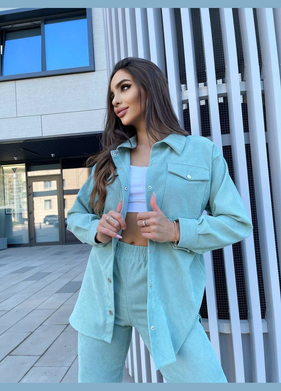 Елегантний та стильний вельветовий костюм на кожен день Vakko (323886560)