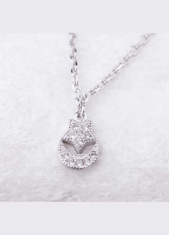 Серебряный браслет на ногу с фианитами 14932 29 29 Oniks (264022538)