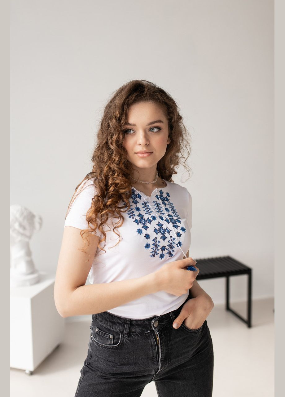 Женская футболка вышиванка "Звездное сияние" MEREZHKA (288644986)