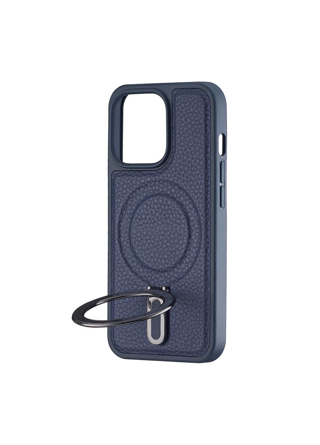 Чохол Jinduka Leather Ringo Blue Case iPhone 13 Pro (297452728)