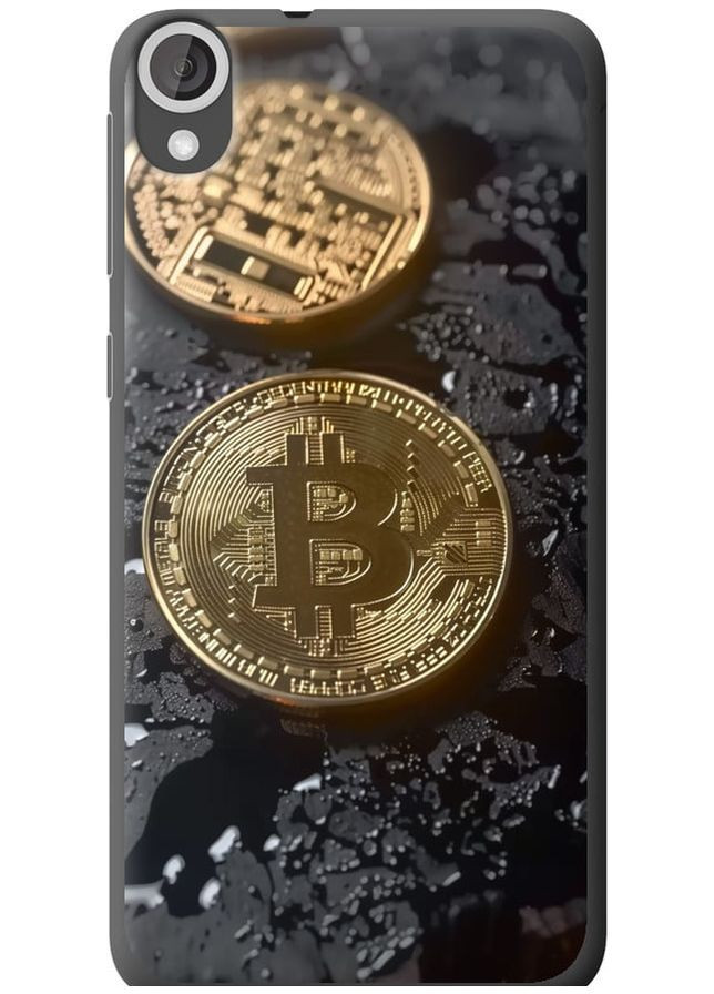 Силіконовий чохол 'Вулканійчний Bitcoin' для Endorphone HTC Desire 820 (289874806)
