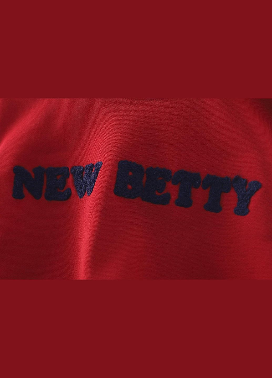 No Brand світшот на хлопчика new betty арт. 7134 червоний темно-червоний