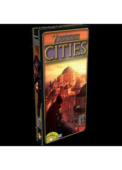 Настольная игра 7 Чудес: Города (7 Wonders: Cities) (дополнение) (англ) ( ) Repos Production LFCABH157 (371658574)