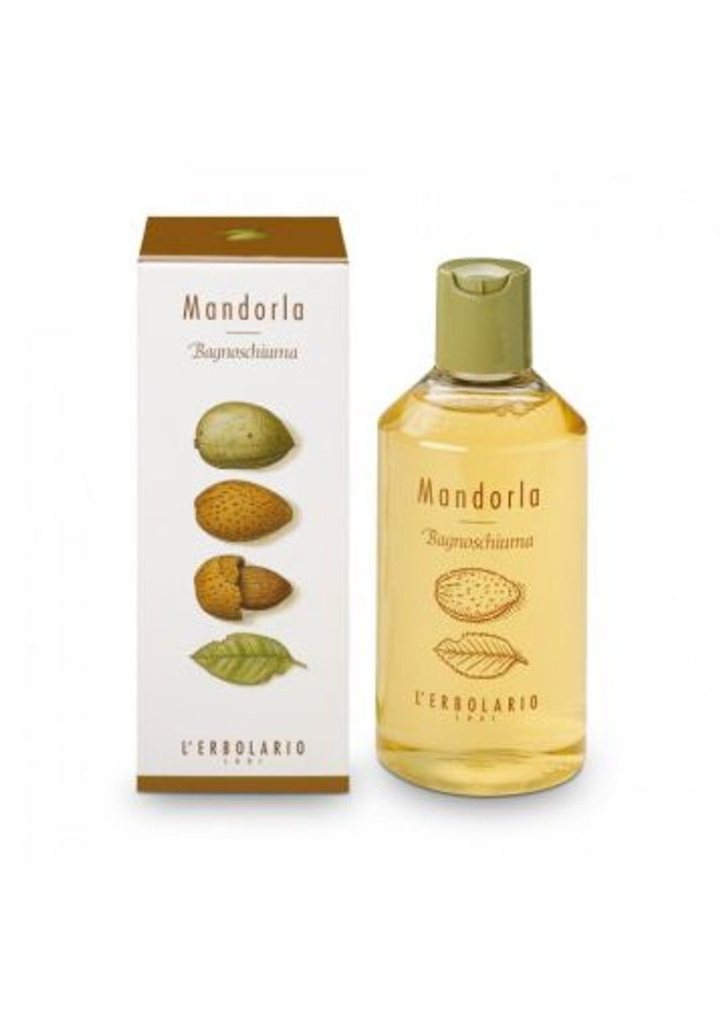 Пена для ванн - гель для душа Мигдаль 250 мл L'erbolario (315639389)