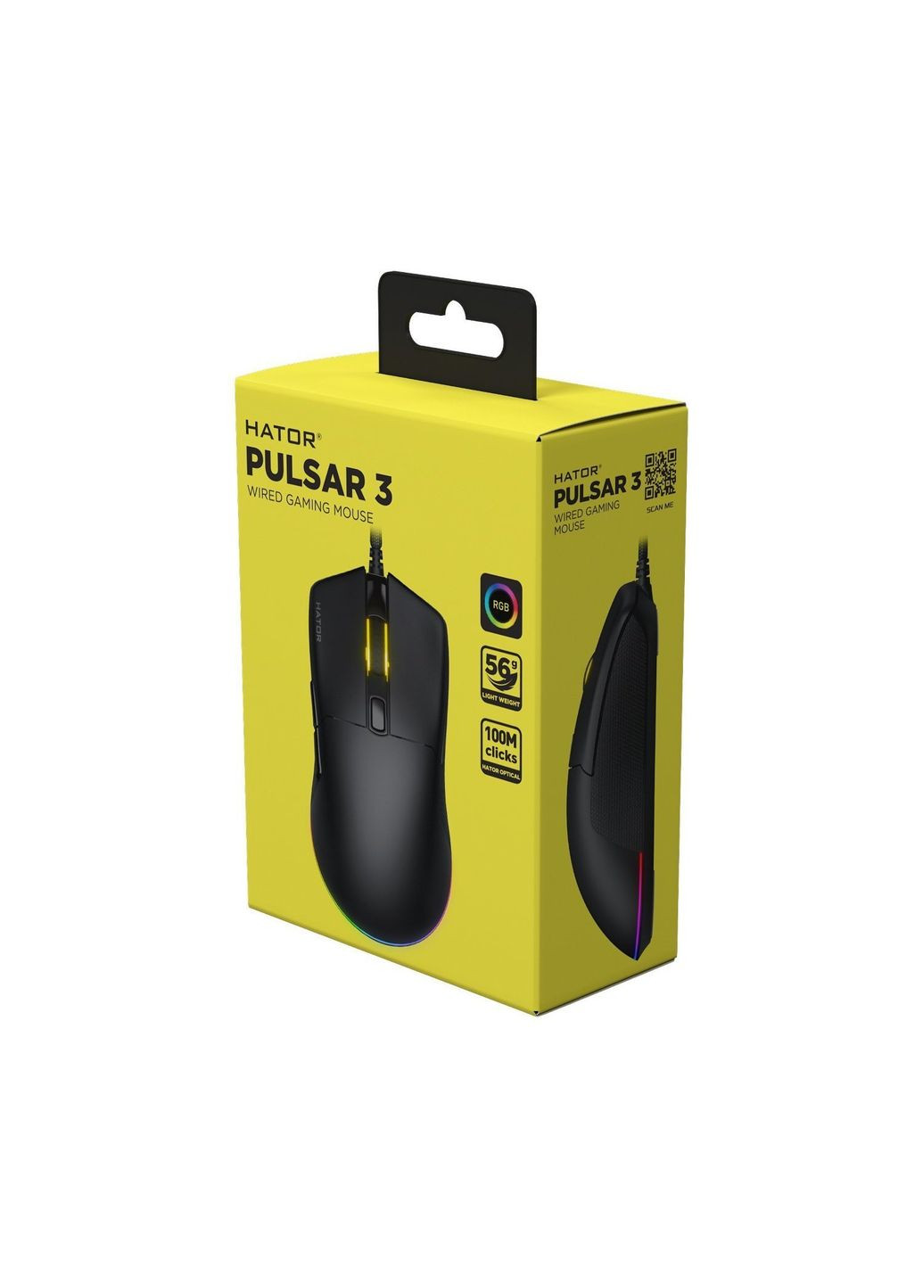 Миша Pulsar 3 Black (HTM610) Hator (336957319)