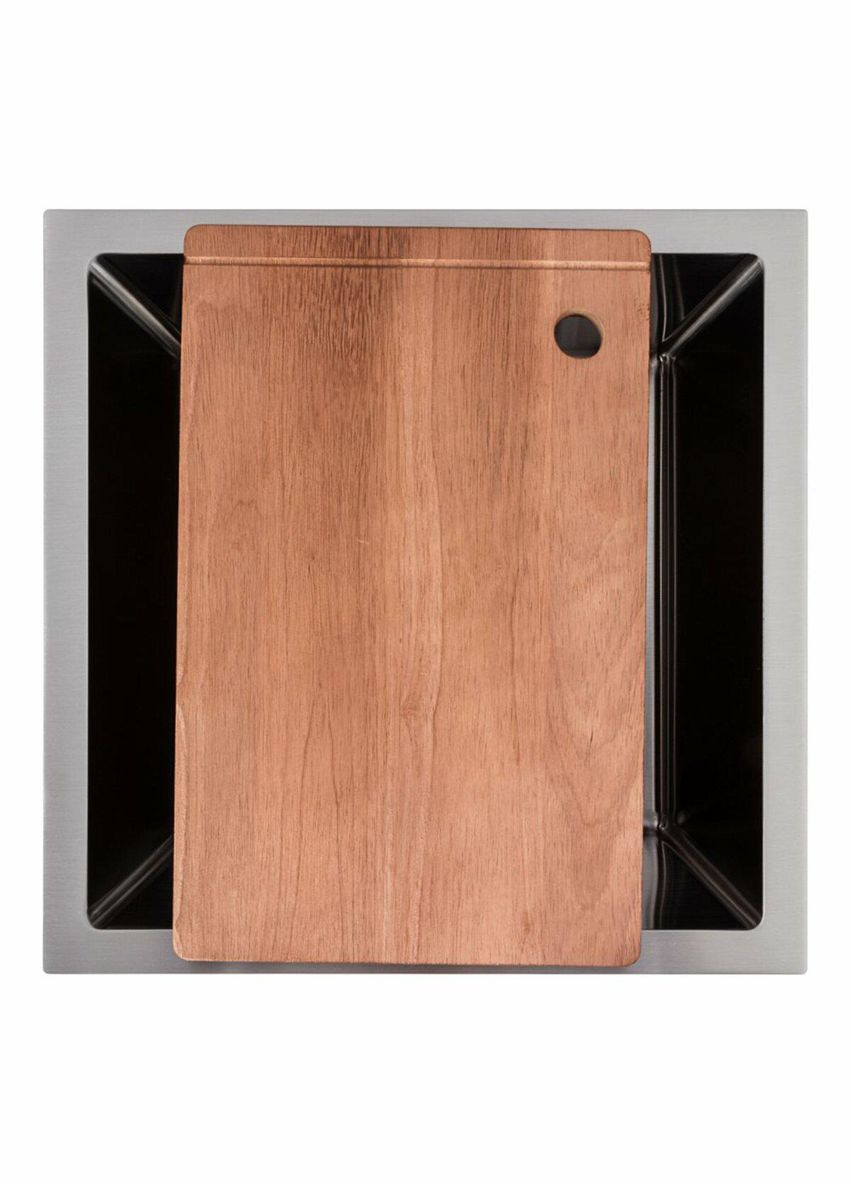 Кухонна мийка нержавійка СМ 44*44 Handmade (монтаж під стільницю) Valeso (342069797)