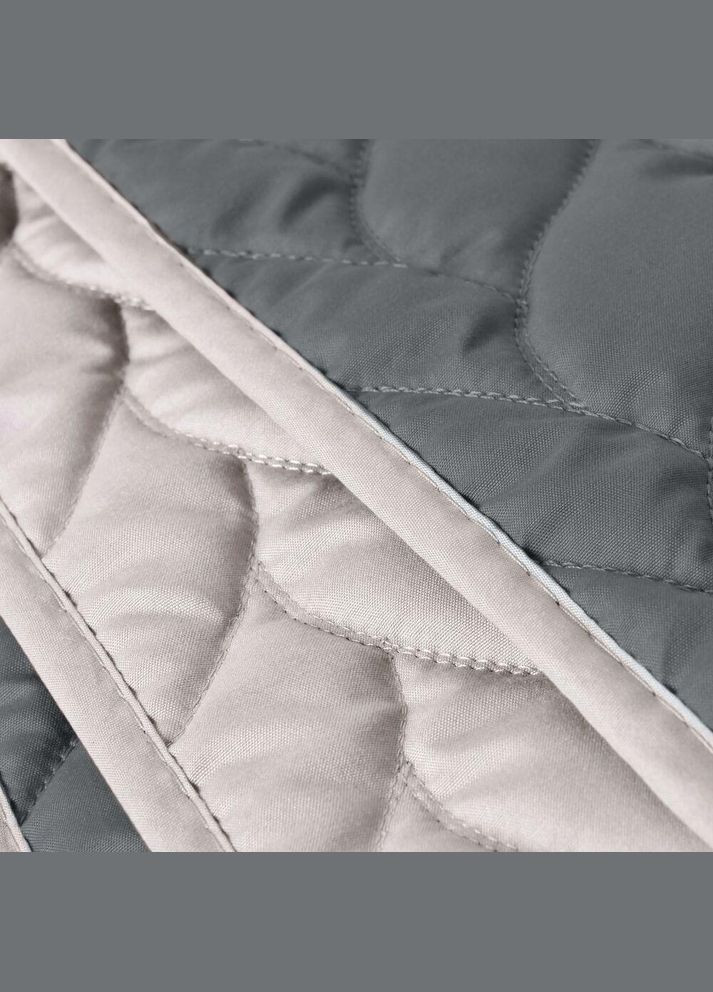 Покривало на ліжко 220х240 см Warmis двостороннє, міцне стьобання тканини, антиалергенне волоконо IDEIA (328069138)