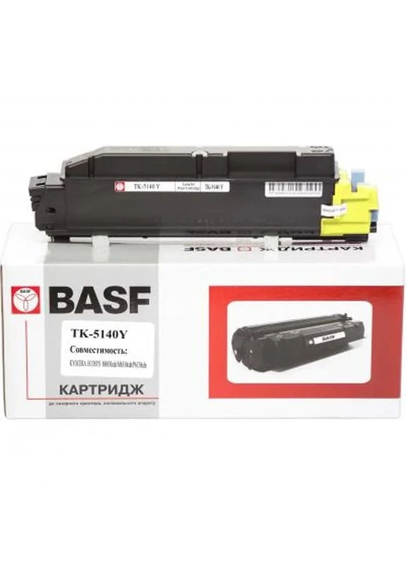 Тонер-картридж Kyoсera TK-5140 Yellow, 1T02NRANL0 (KT-TK5140Y) BASF (398755699)