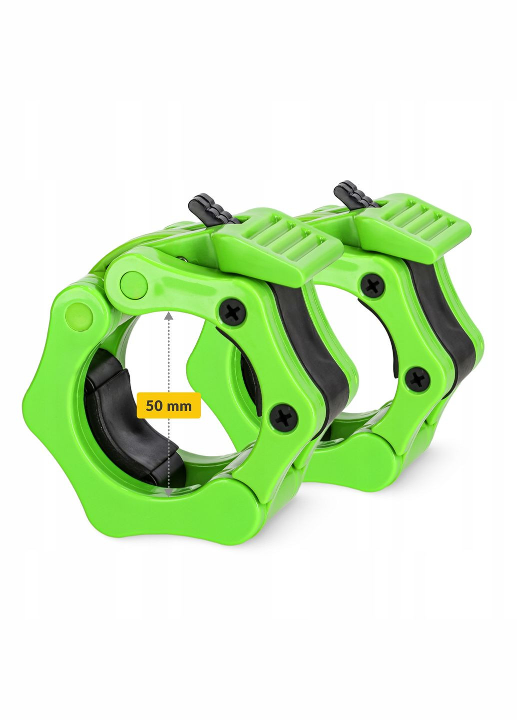 Замки (затиски) для олімпійського грифа Quick Release 50 мм 2 шт (P-5907739317391) 4FIZJO (333652155)