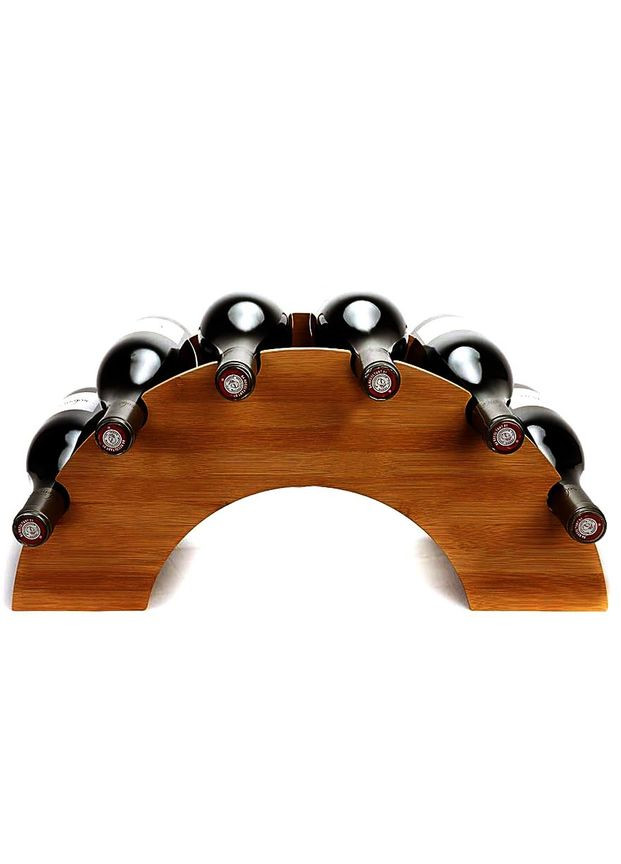 Настільна винна полиця Енслі 6 охра (ВПС-600904) No Brand (327846403)