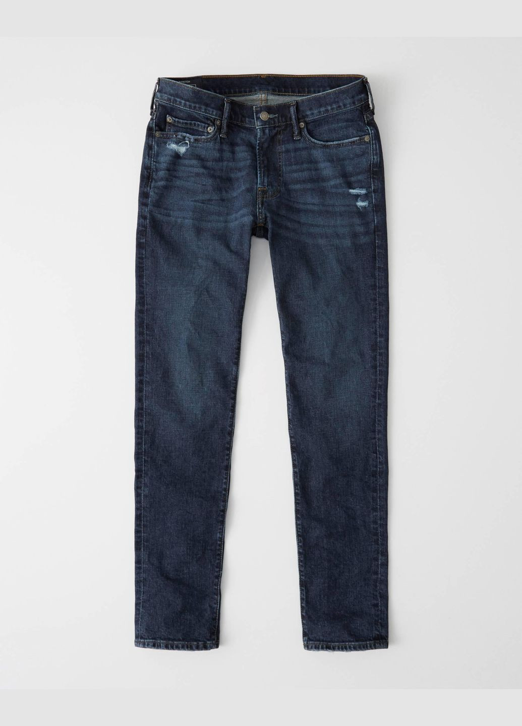 Темно-синие демисезонные джинсы skinny af6190m Abercrombie & Fitch