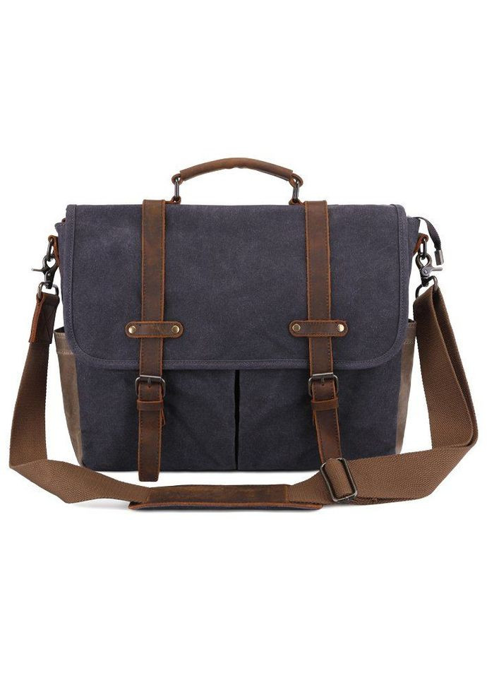 Сумка мужская через плечо 20059 Серая Vintage (302009182)