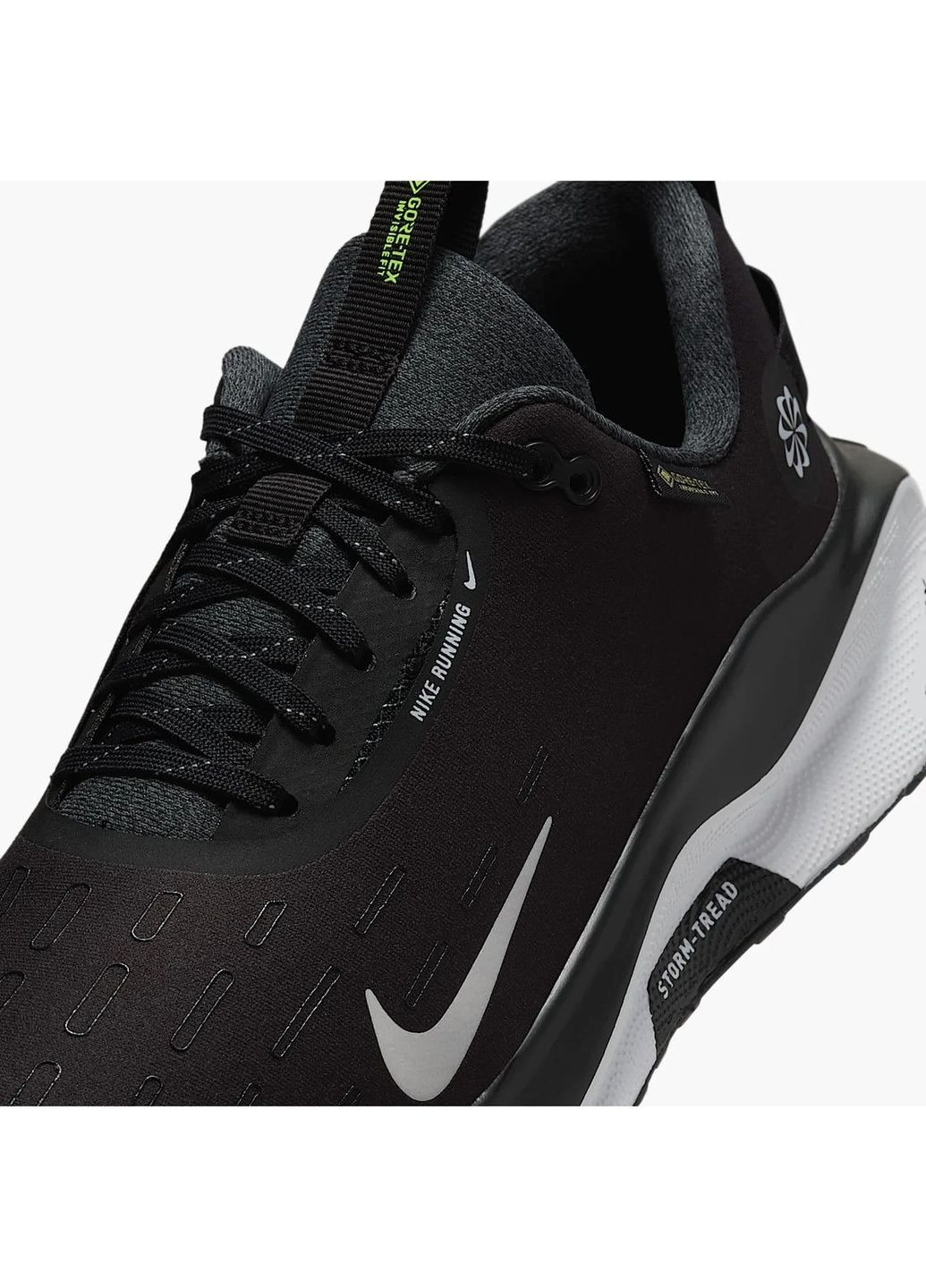 Кроссовки женские React Infinity Run 4 Gore Tex Black Nike чёрные (364837182)