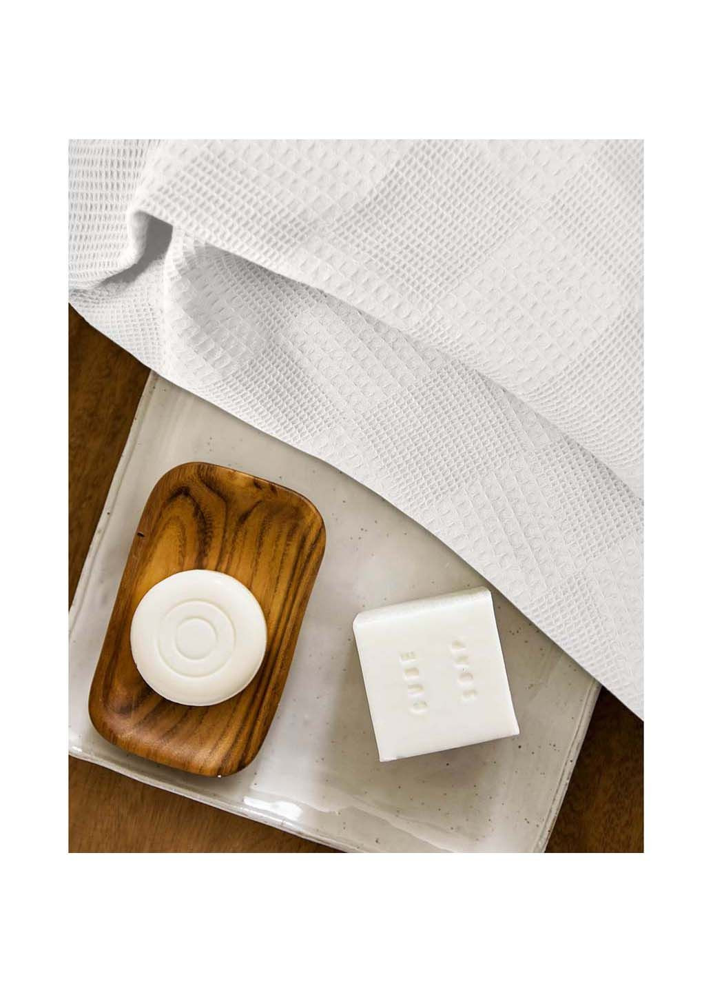 Полотенце Пике 75x95 см Cosas однотонный белый