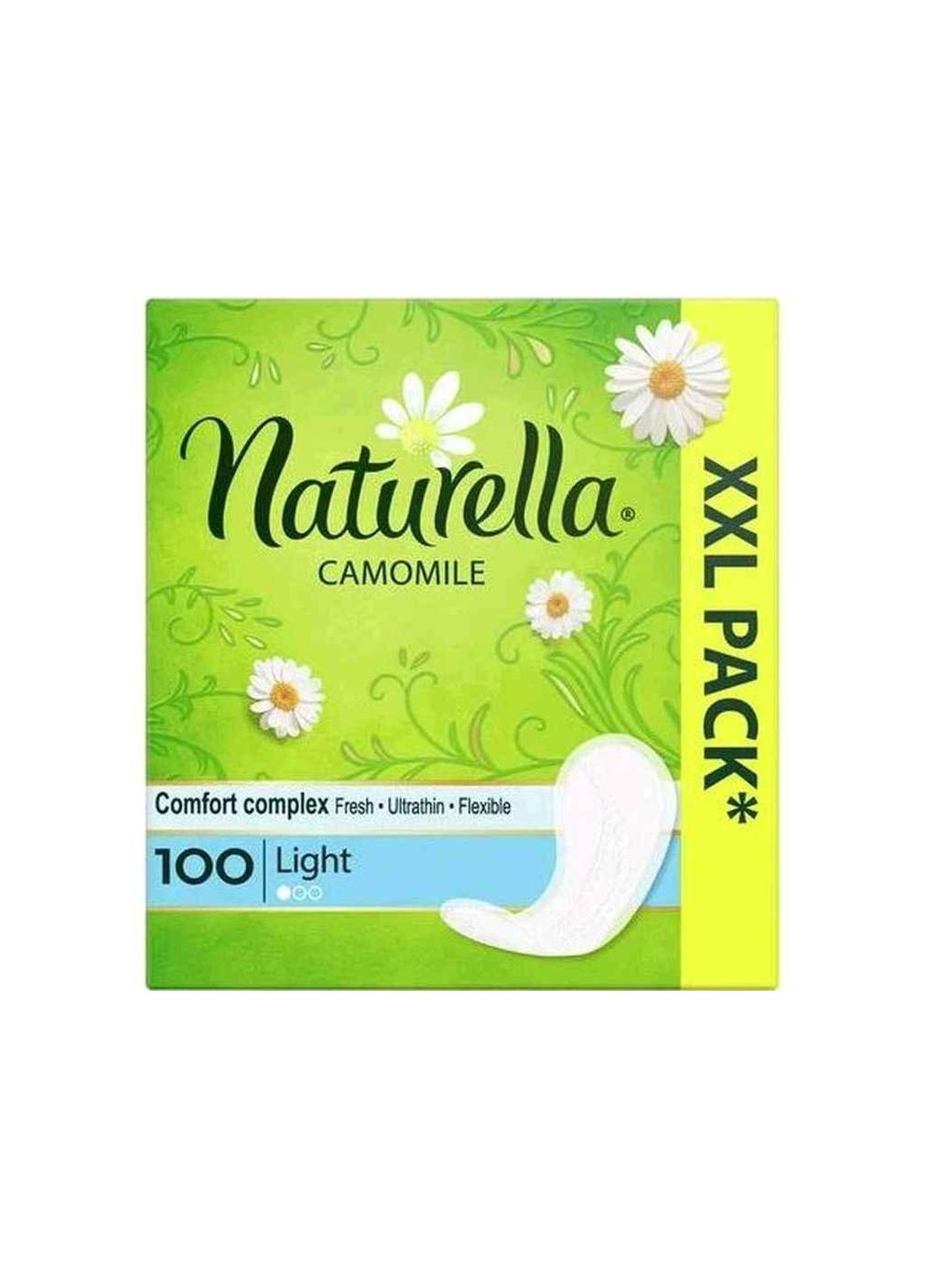 Ежедневные гигиенические прокладки Samomile Light мультиформ 100 шт. Naturella (303416153)