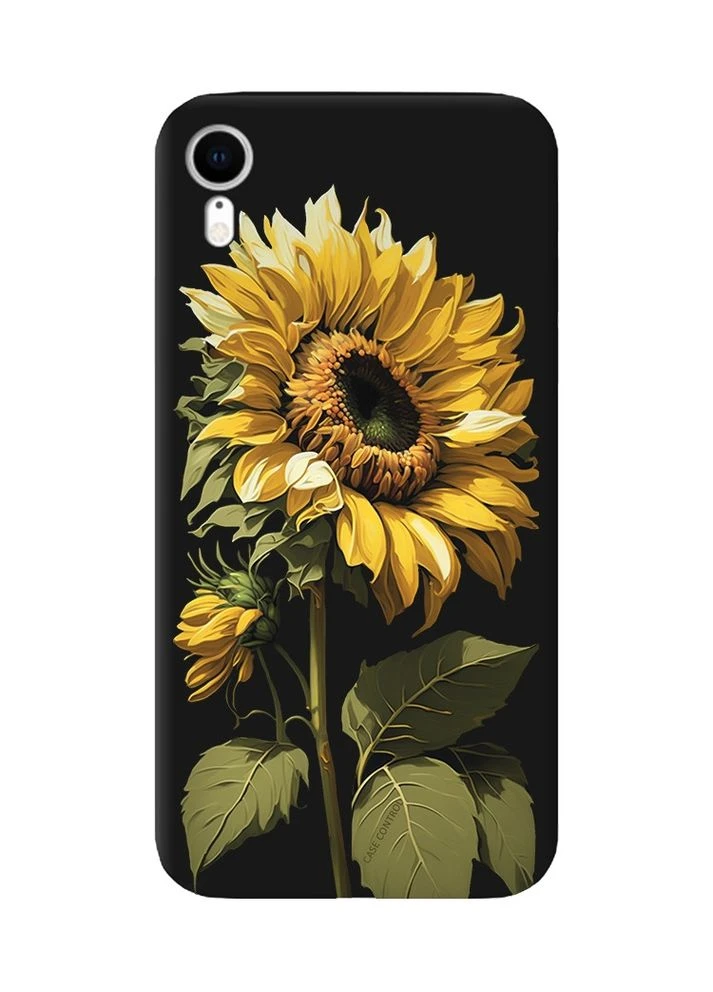 Матовый чехол на iPhone XR:: Подсолнечник (принт 274) Creative (359501248)