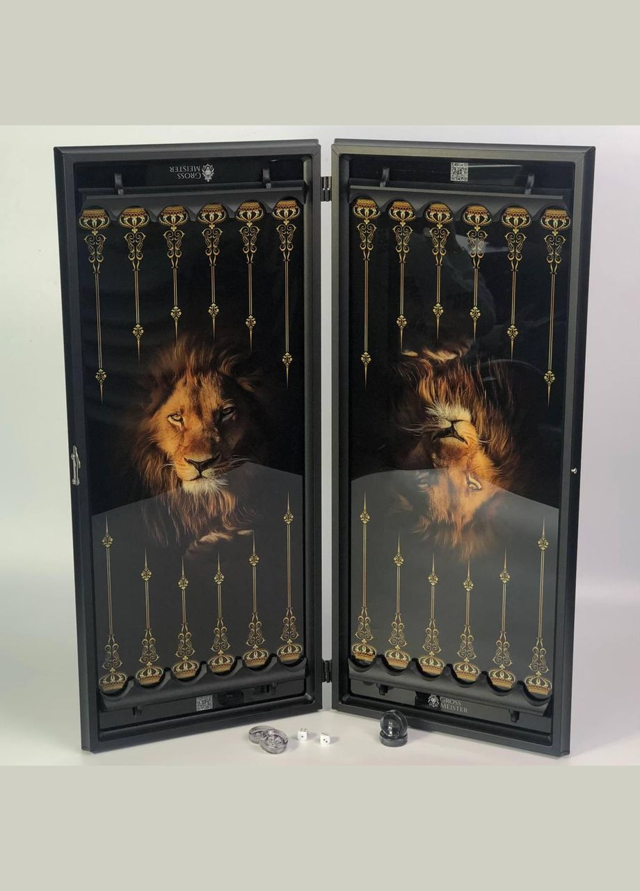 зі скла, Лев, 61×27×5 см, арт. 250002 Кавун Нарди (335212037)