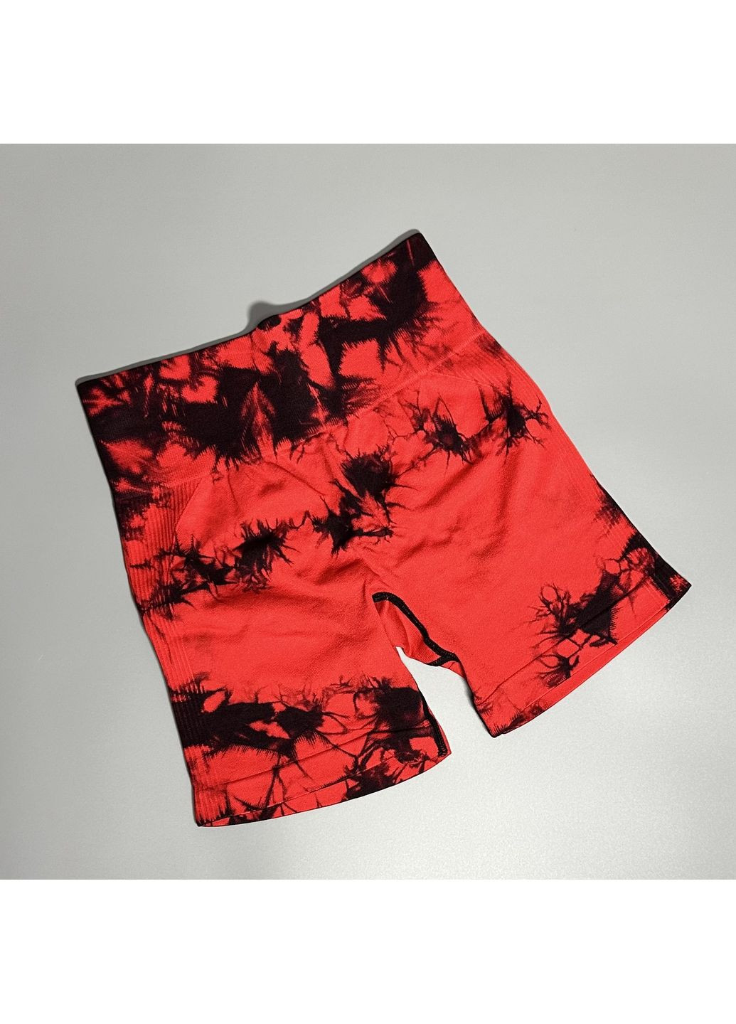 Костюм для фітнесу (спортивний комплект) тай-дай, шорти + топ No Brand (361220413)