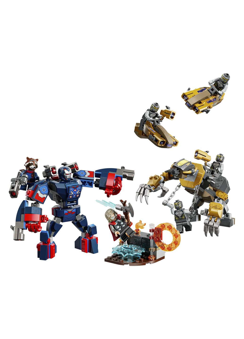 Конструктор Marvel Месники: Завершення Тор проти Чітаурі, 373 деталi колір різнокольоровий CB-00282671 Lego (346753901)