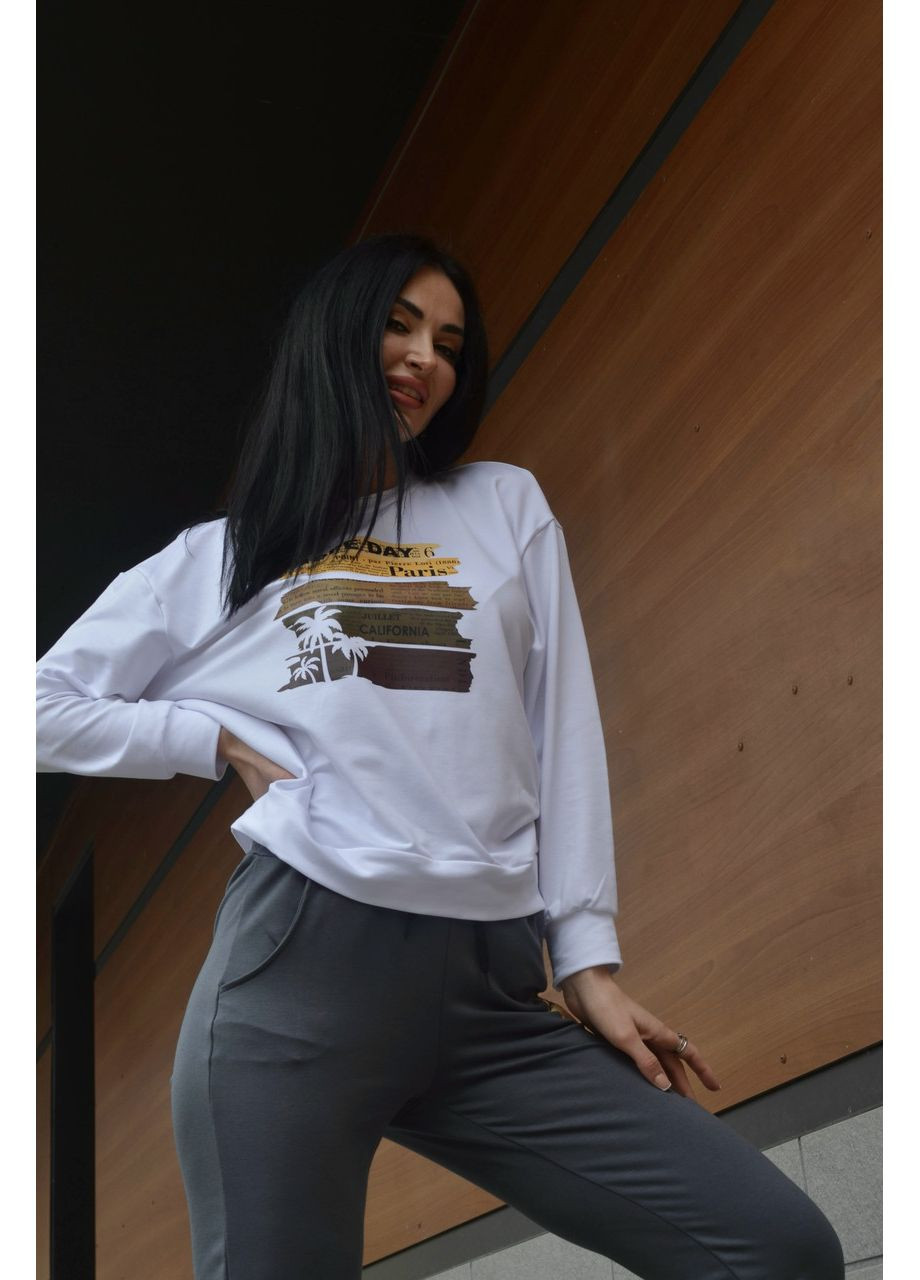 Трикотажний костюм з принтом Fashion (360769376)